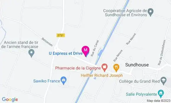 Localisation Marché U