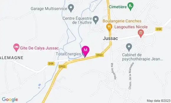 Localisation Garage Michel Bousquet