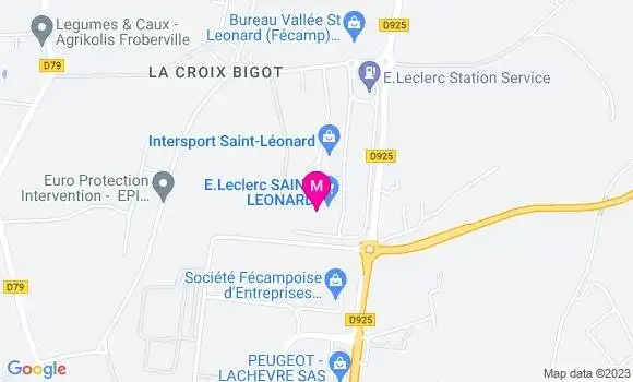 Localisation Station Leclerc