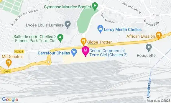Localisation Station Carrefour
