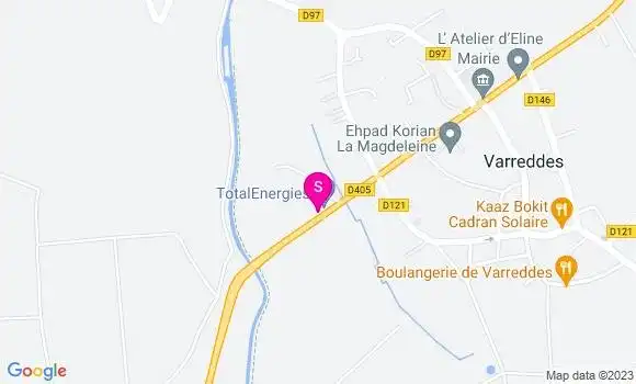 Localisation TotalEnergies