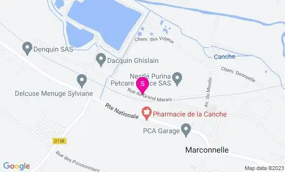Localisation Intermarché Super