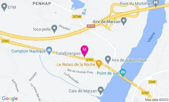 Localisation TotalEnergies