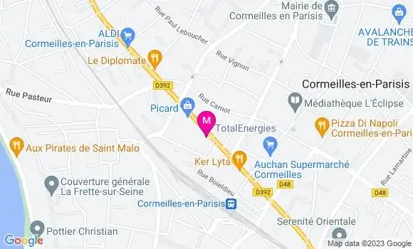 Localisation Total contact