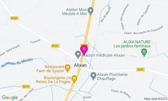 Localisation Garage Roche