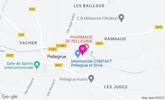 Localisation Intermarché Station