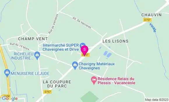Localisation Intermarché Station