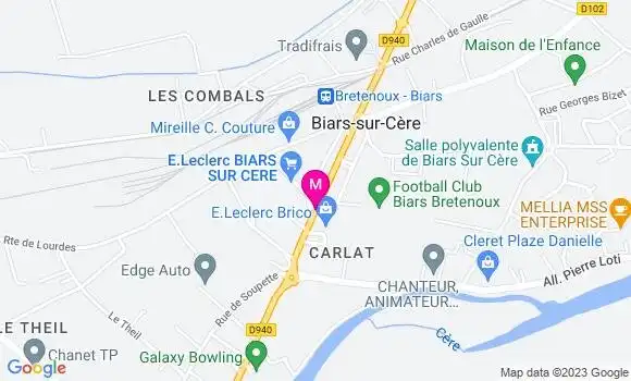Localisation Station Leclerc