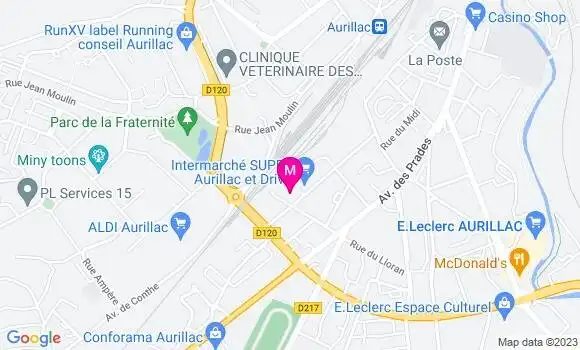 Localisation Station Intermarché