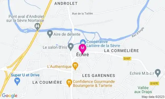 Localisation Super U