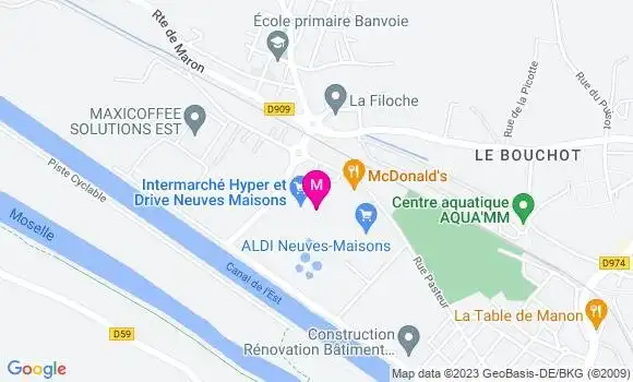Localisation Intermarché Station