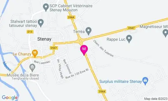 Localisation Intermarché