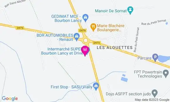 Localisation Intermarché Station
