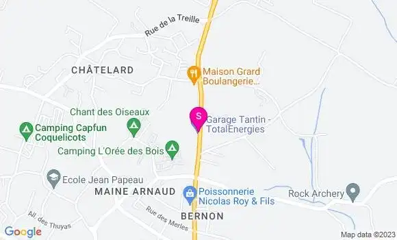 Localisation Tantin Michel