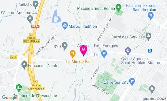 Localisation Access TotalEnergies