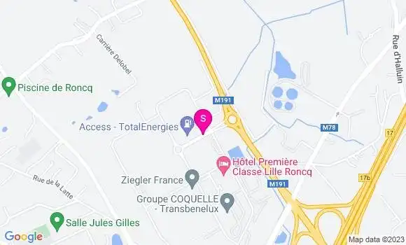 Localisation Access TotalEnergies