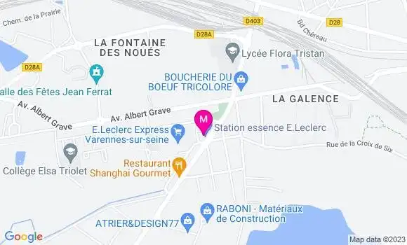 Localisation Leclerc Station