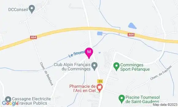 Localisation Station Leclerc