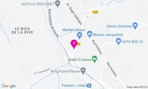 Localisation Carrefour Market