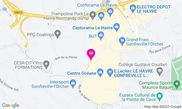 Localisation Leclerc Express
