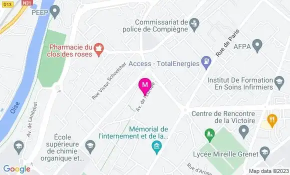 Localisation TotalEnergies