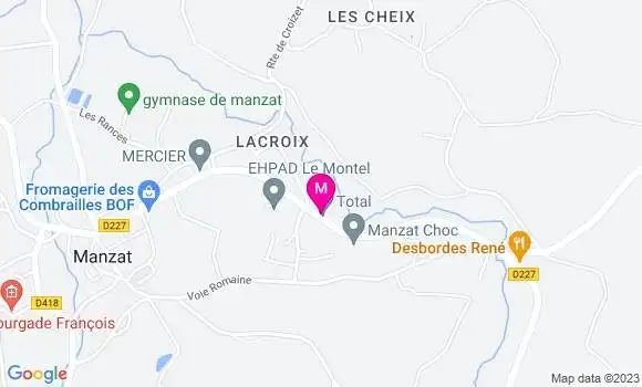 Localisation Garage Bard