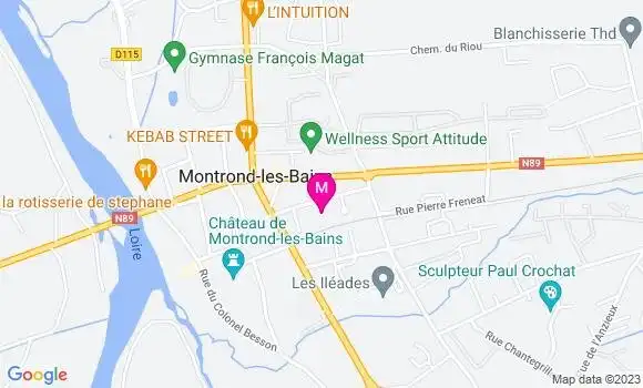 Localisation Carrefour Market