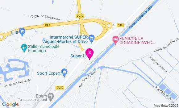 Localisation Super U