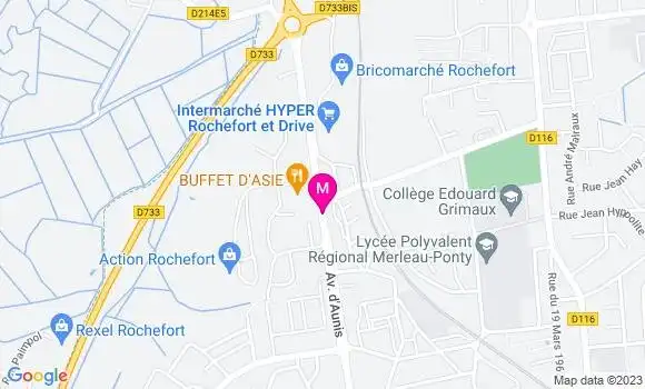 Localisation Intermarché Station