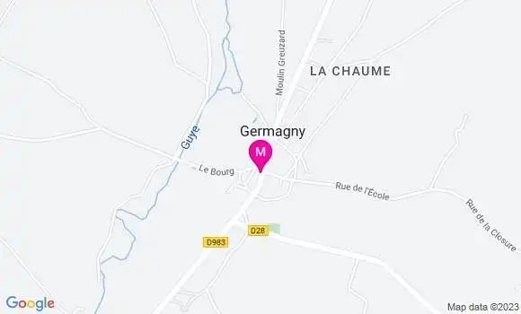 Localisation Garage Roze Andre
