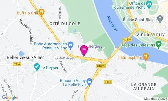 Localisation TotalEnergies