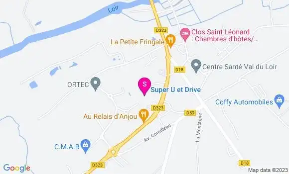 Localisation Super U