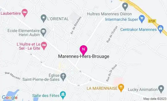 Localisation Intermarché Station
