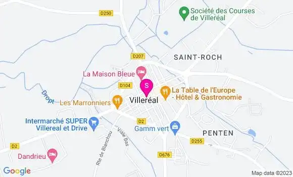 Localisation Intermarché Station