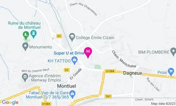 Localisation Super U