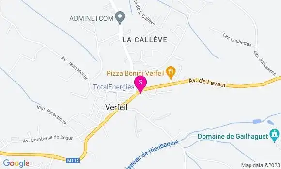 Localisation TotalEnergies