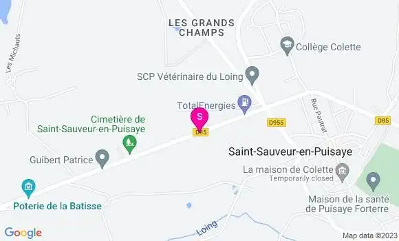 Localisation TotalEnergies