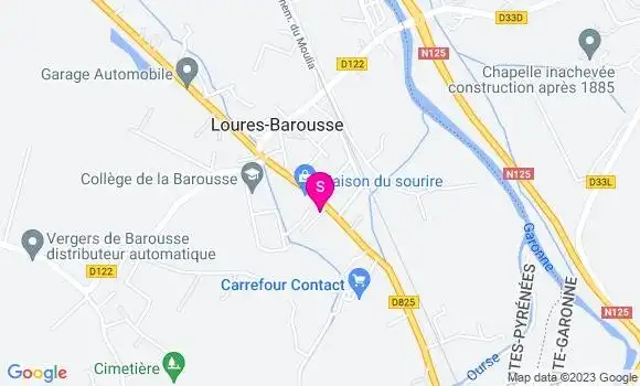 Localisation Carrefour Contact