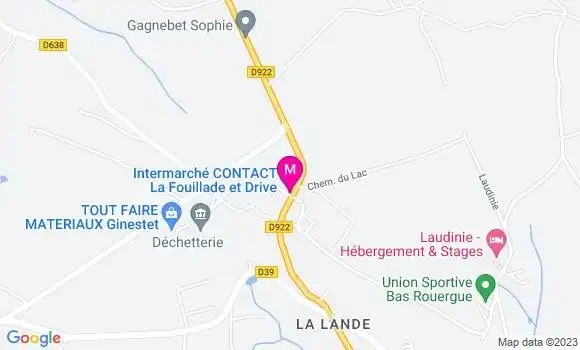 Localisation Intermarché Contact