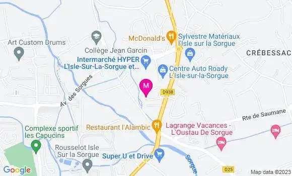 Localisation Intermarché Station