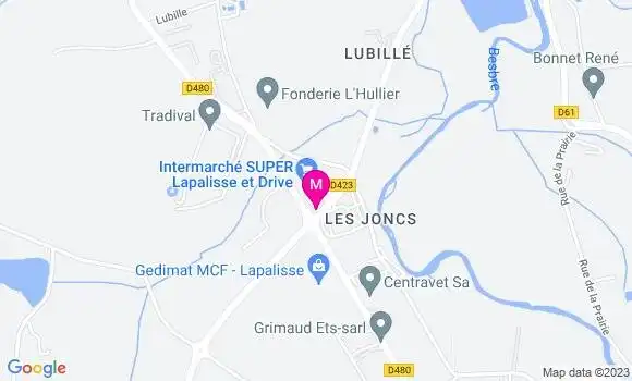 Localisation Intermarché Station