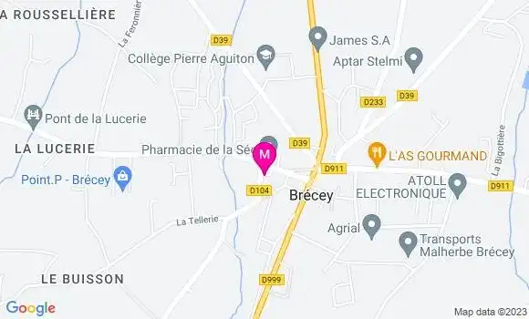 Localisation Station Saint Christophe