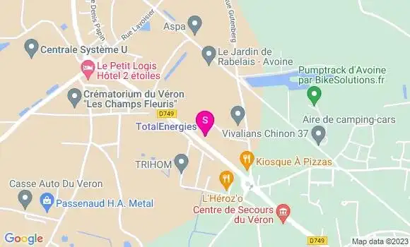 Localisation TotalEnergies