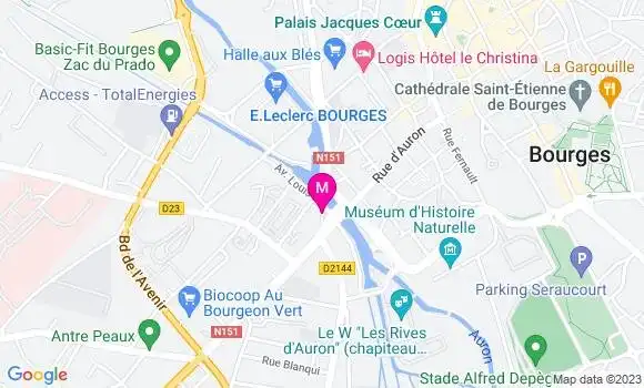 Localisation Esso Express