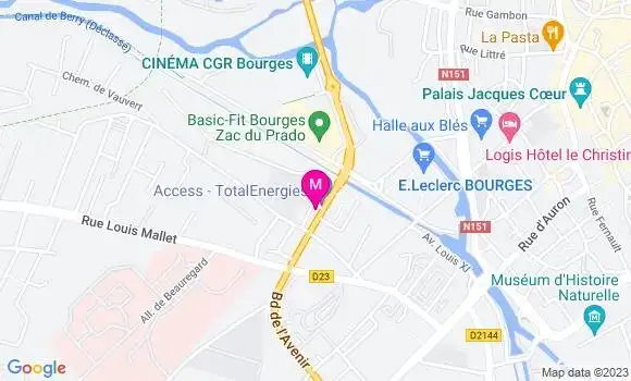 Localisation Access TotalEnergies