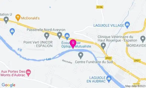 Localisation Super U