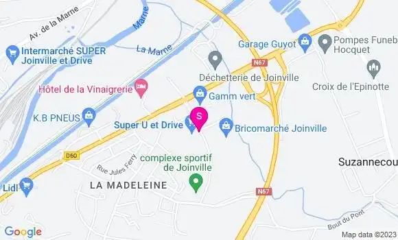 Localisation Super U