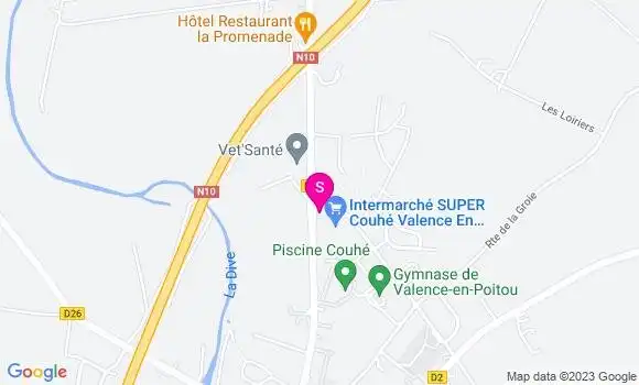 Localisation Station Intermarché