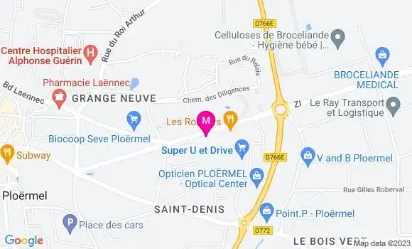 Localisation Super U
