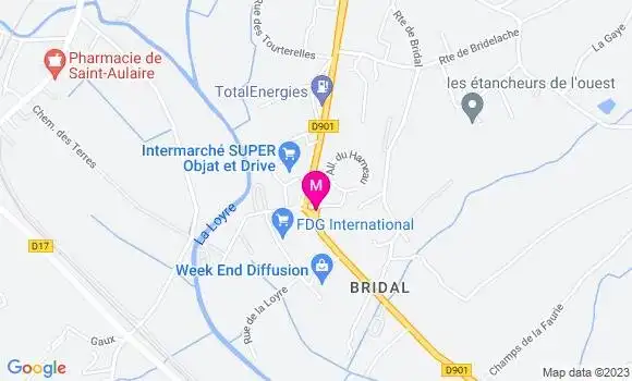 Localisation TotalEnergies